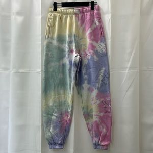 Women’s Playboy by Pacsun tie dye sweatpants